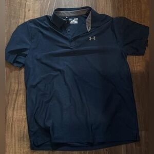 Under Armour Men's Dark Blue Performance Polo